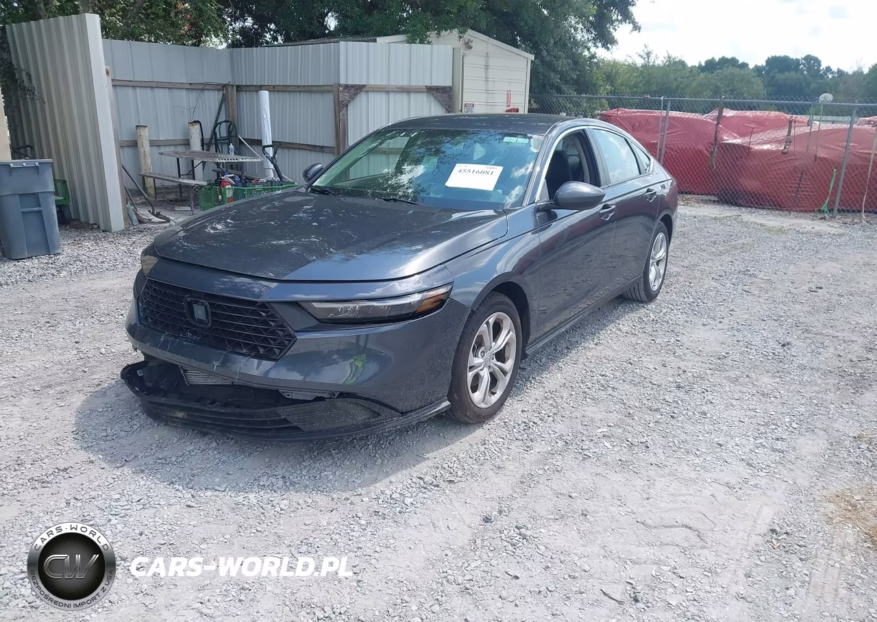 2025 Honda Accord Lx VIN:1HGCY1F26SA087633 - 2