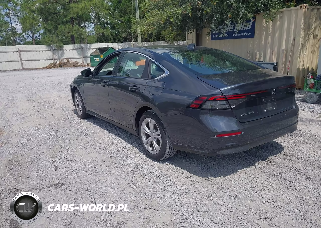 2025 Honda Accord Lx VIN:1HGCY1F26SA087633 - 3