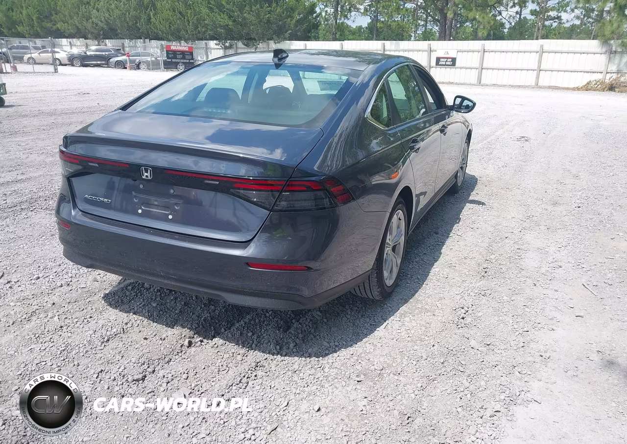 2025 Honda Accord Lx VIN:1HGCY1F26SA087633 - 4