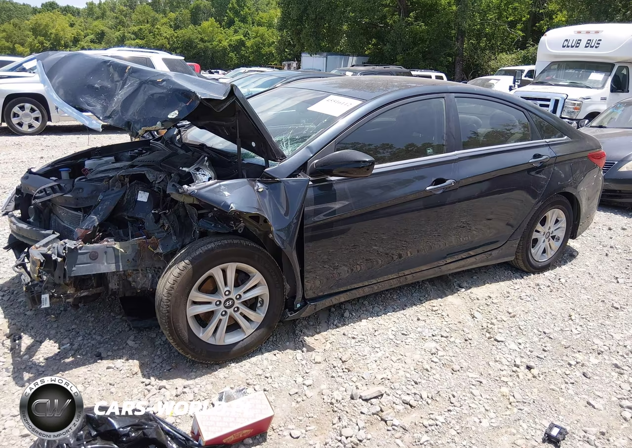 2013 Hyundai Sonata Gls VIN:5NPEB4AC4DH727960 - 2