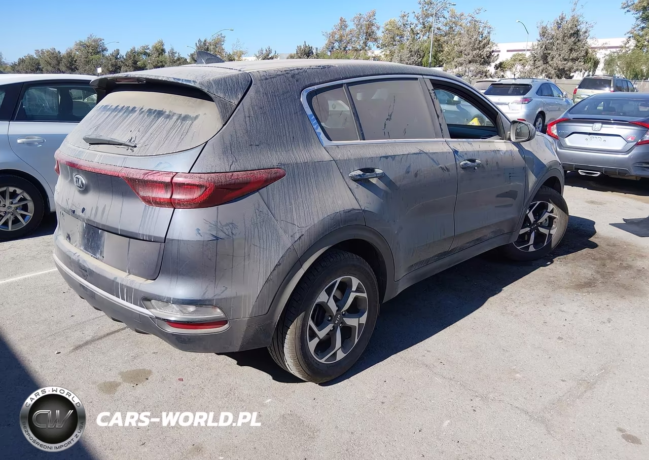 2021 Kia Sportage Lx VIN:KNDPM3AC6M7901366 - 4
