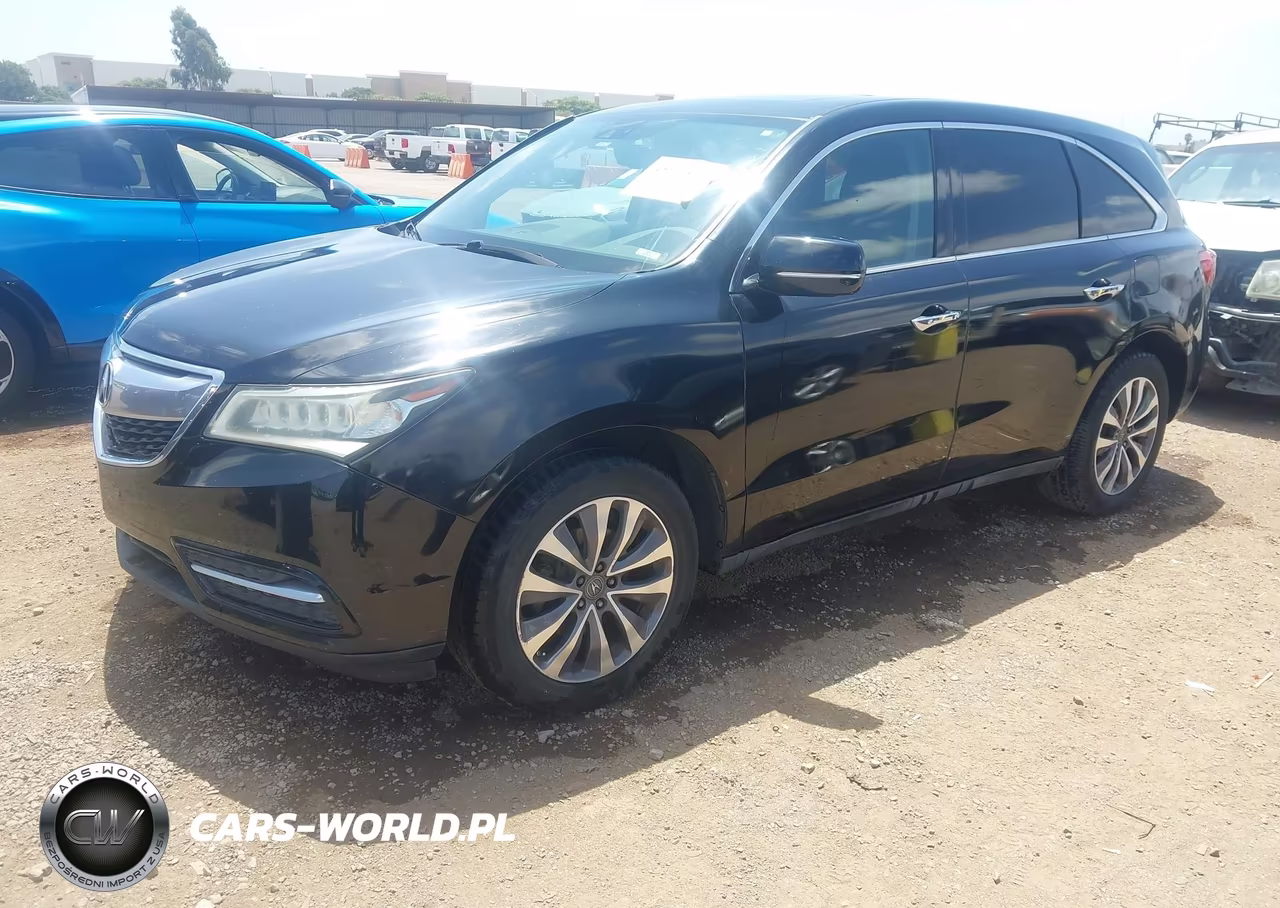2015 Acura Mdx Technology Package VIN:5FRYD3H43FB001412 - 2