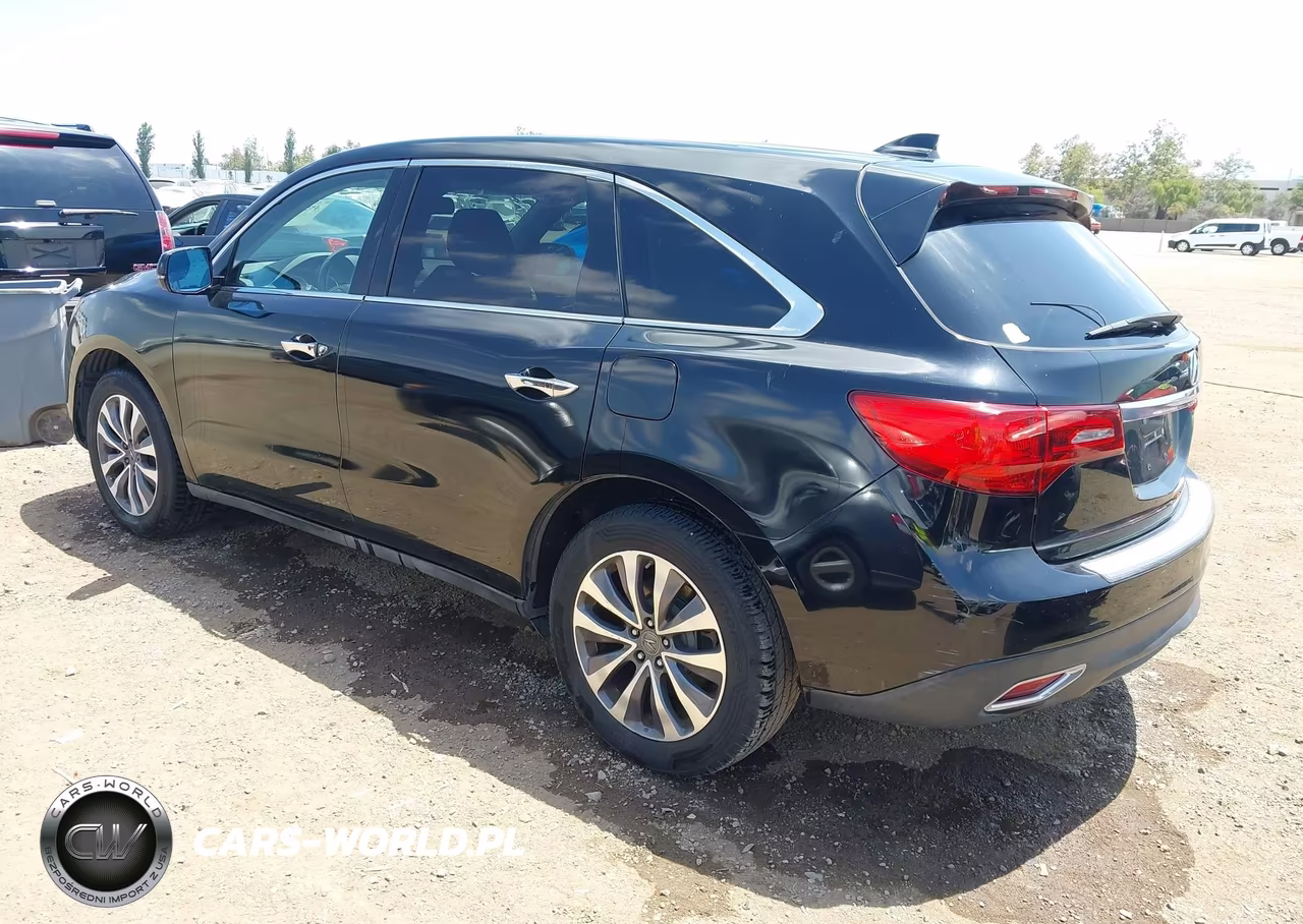 2015 Acura Mdx Technology Package VIN:5FRYD3H43FB001412 - 3