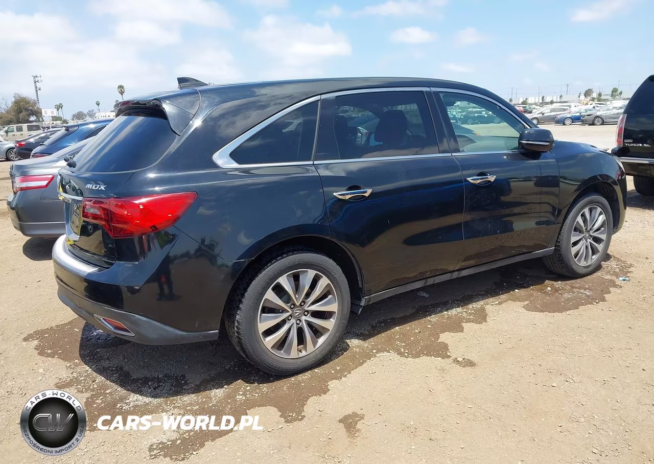 2015 Acura Mdx Technology Package VIN:5FRYD3H43FB001412 - 4