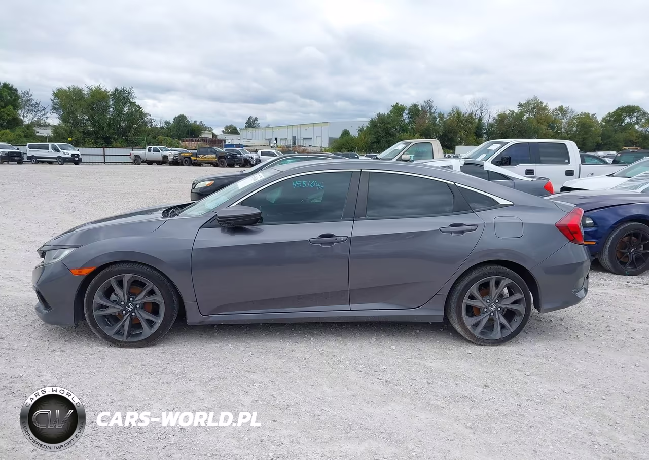 2019 Honda Civic Sport VIN:19XFC2E84KE001125 - 15