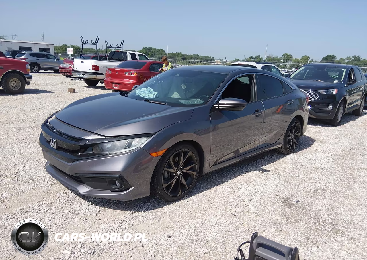 2019 Honda Civic Sport VIN:19XFC2E84KE001125 - 2