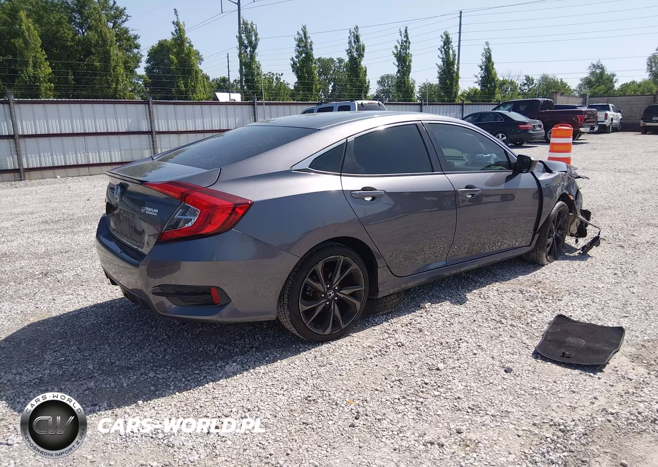 2019 Honda Civic Sport VIN:19XFC2E84KE001125 - 4