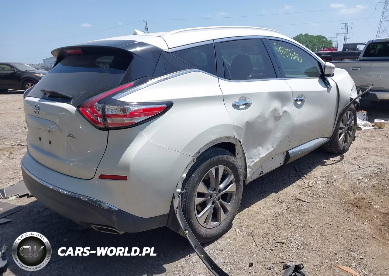 2015 Nissan Murano Sl VIN:5N1AZ2MG2FN283828 - 4
