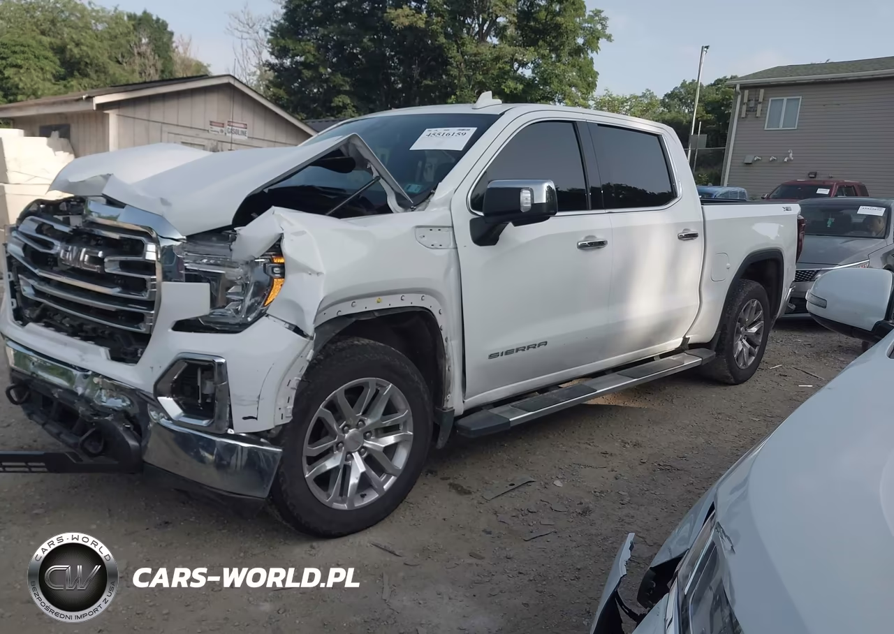 2022 GMC Sierra 1500 Limited 4Wd Short Box Slt VIN:3GTU9DETXNG216068 - 2
