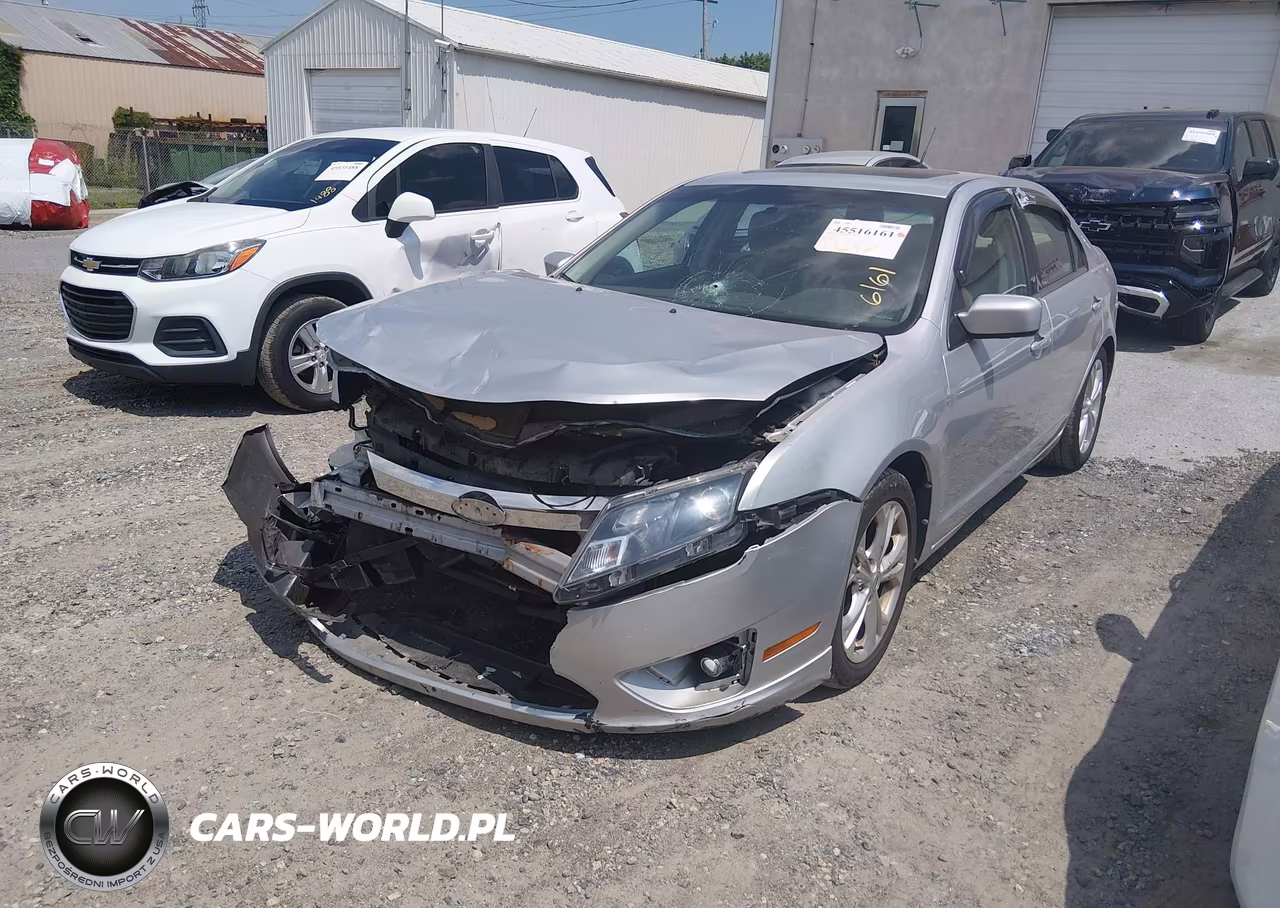 2012 Ford Fusion Sel VIN:3FAHP0CG2CR386213 - 2