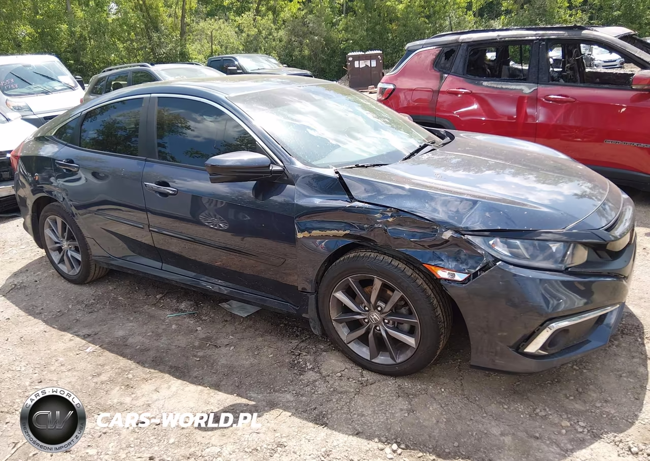 2020 Honda Civic Ex VIN:19XFC1F36LE009855 - 13