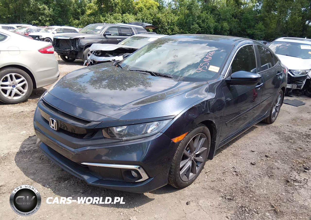 2020 Honda Civic Ex VIN:19XFC1F36LE009855 - 2