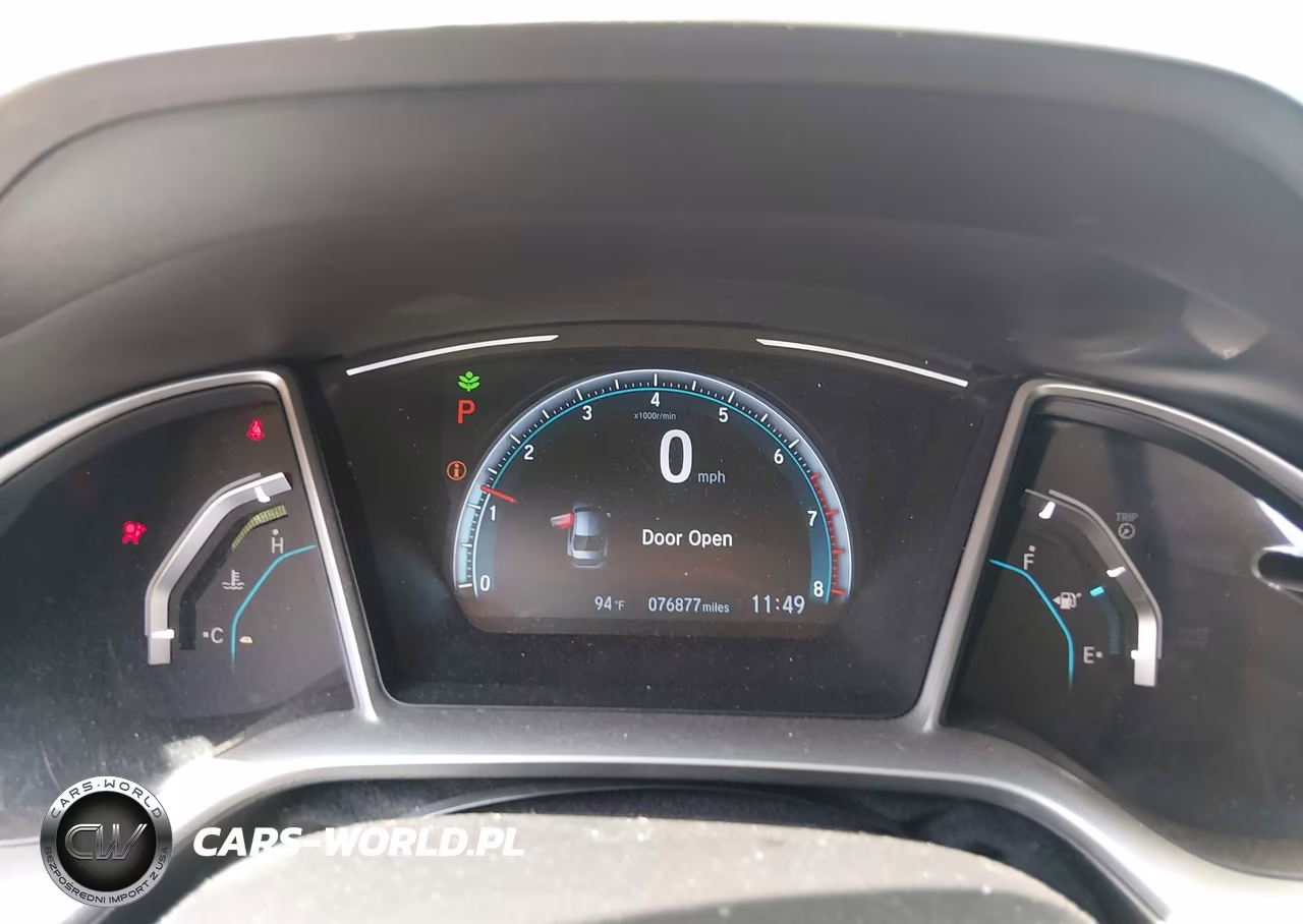 2020 Honda Civic Ex VIN:19XFC1F36LE009855 - 7