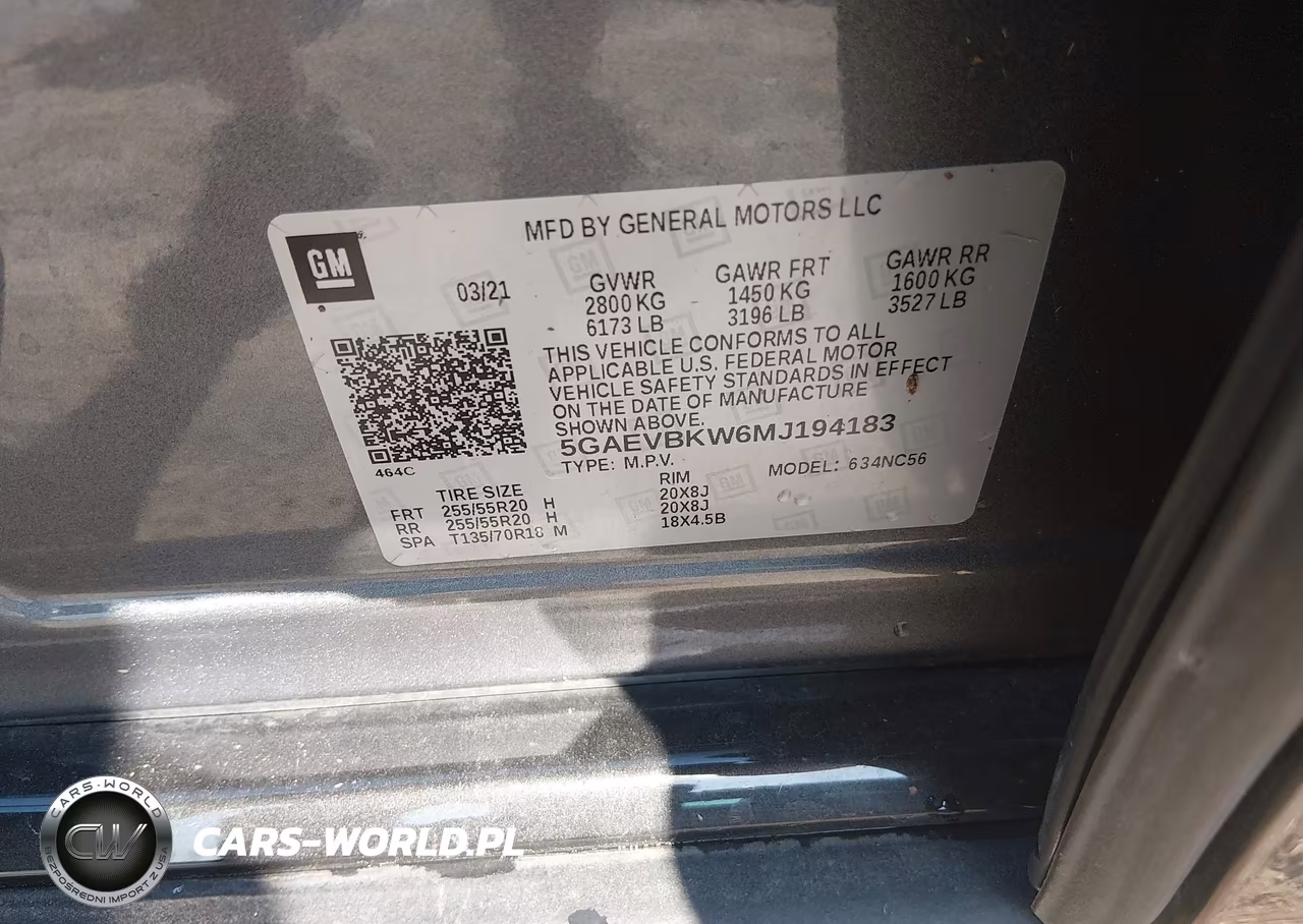 2021 BUICK ENCLAVE PREMIUM VIN:5GAEVBKW6MJ194183 - 9