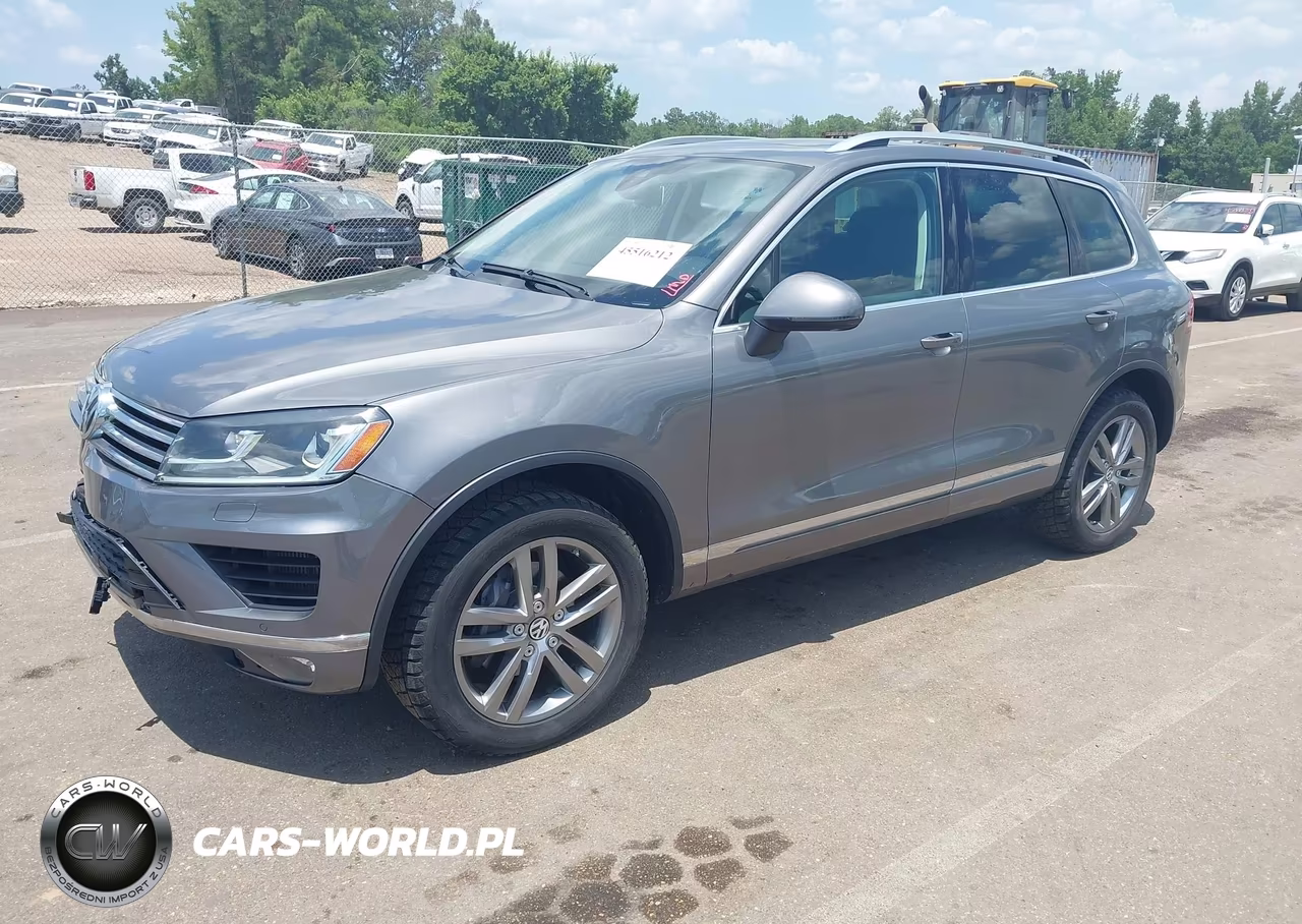 2016 Volkswagen Touareg Tdi Lux VIN:WVGEP9BP8GD004960 - 2
