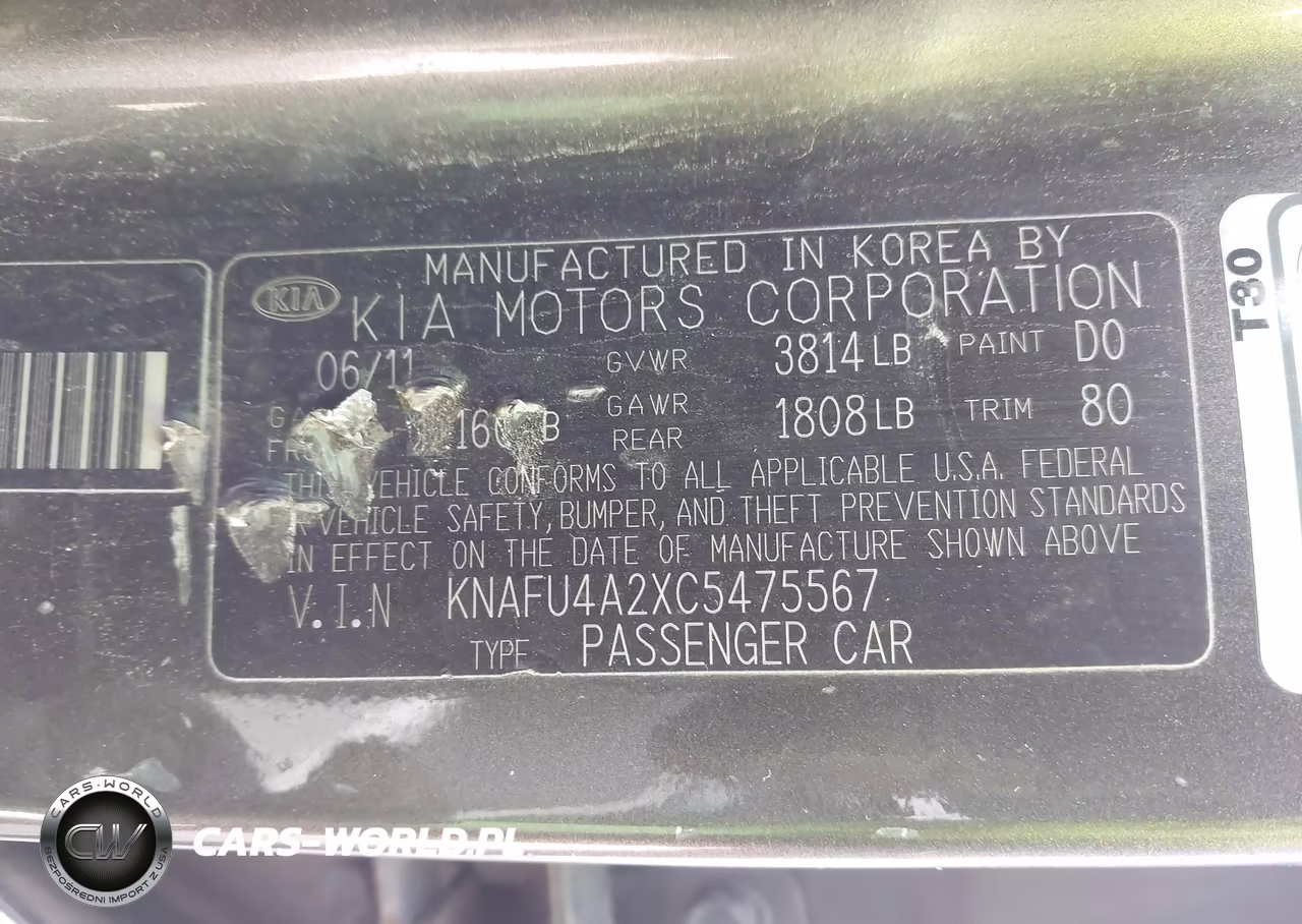 2012 Kia Forte Ex VIN:KNAFU4A2XC5475567 - 9