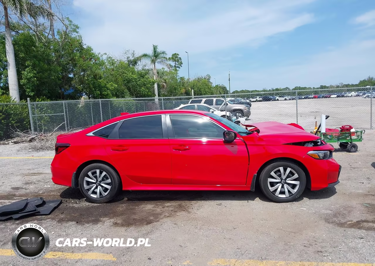 2026 Honda Civic Lx VIN:2HGFE2F23TH585884 - 13