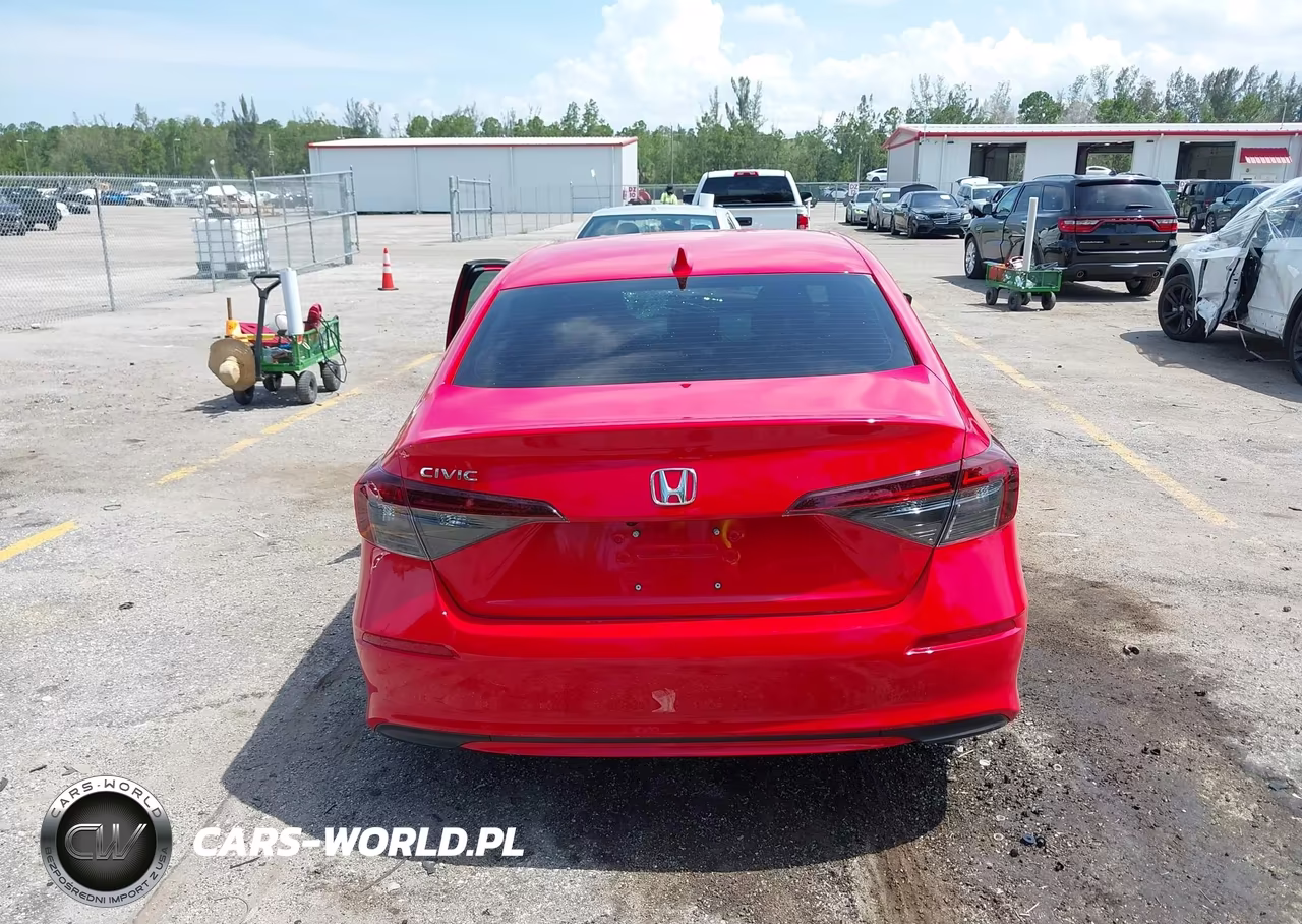 2026 Honda Civic Lx VIN:2HGFE2F23TH585884 - 16