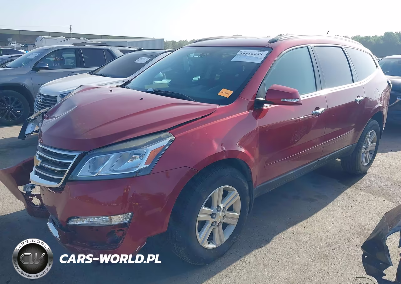 2014 Chevrolet Traverse Lt VIN:1GNKRHKD0EJ137784 - 2