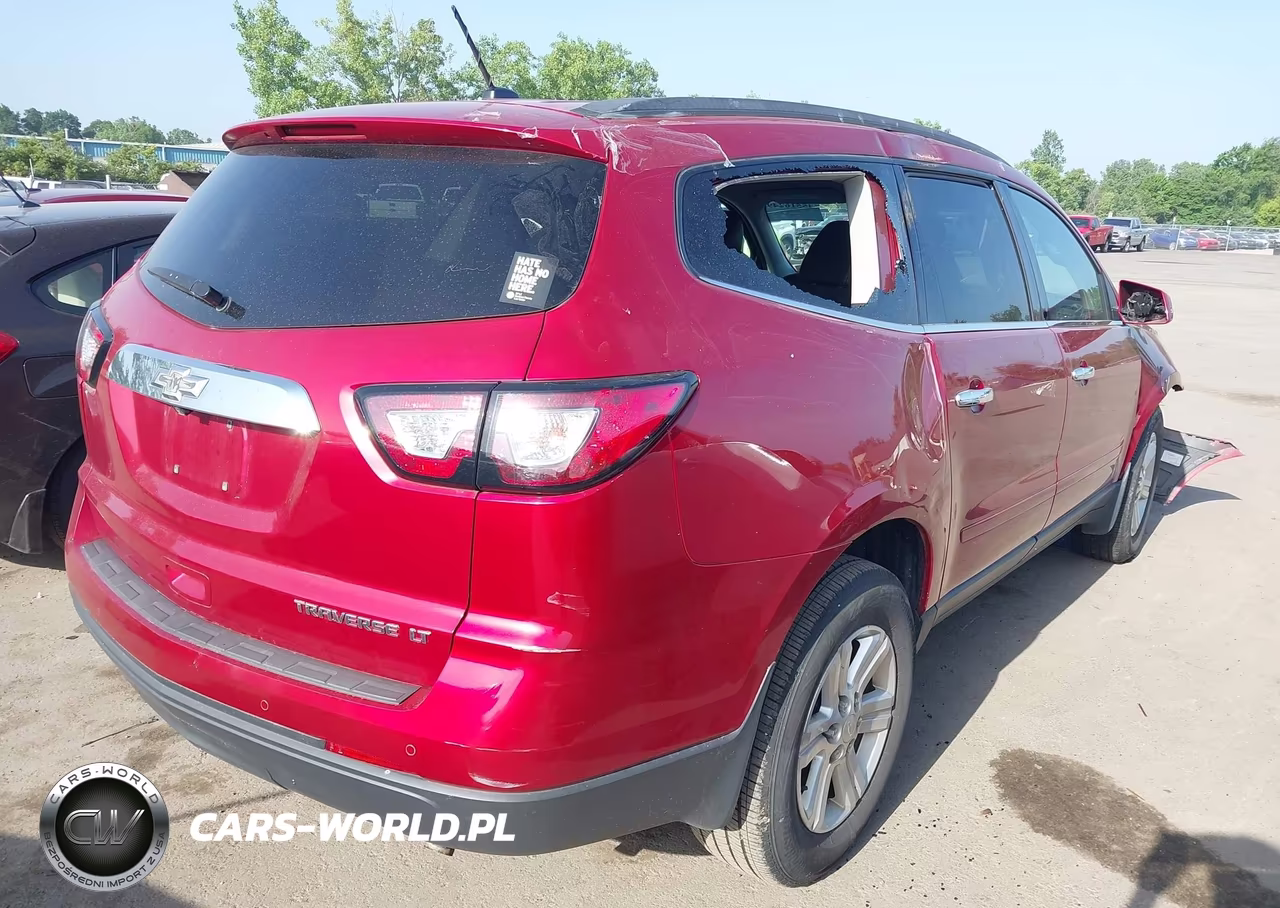 2014 Chevrolet Traverse Lt VIN:1GNKRHKD0EJ137784 - 4