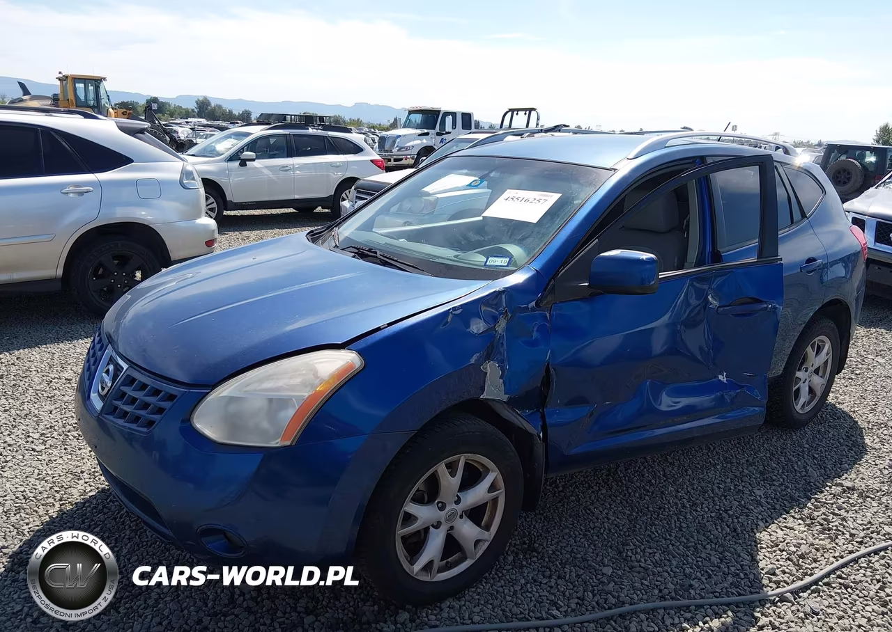 2008 Nissan Rogue Sl VIN:JN8AS58T78W019409 - 2