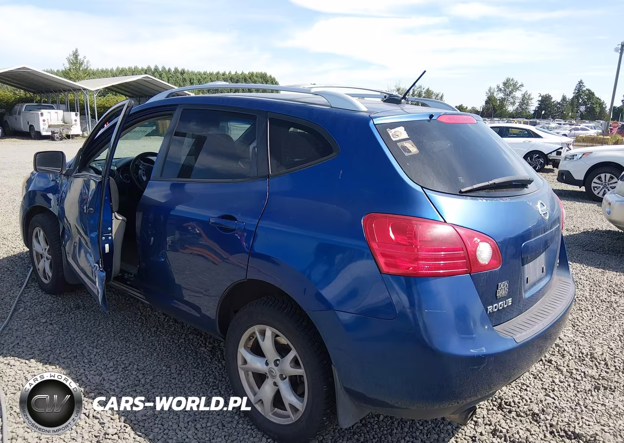 2008 Nissan Rogue Sl VIN:JN8AS58T78W019409 - 3