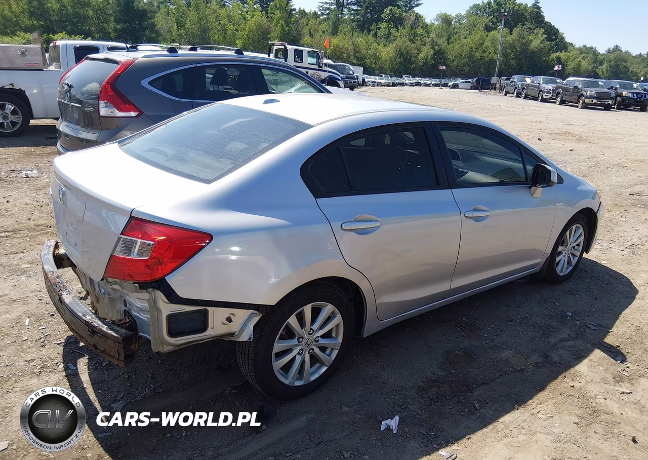 2012 Honda Civic Ex-L VIN:19XFB2F90CE329878 - 4