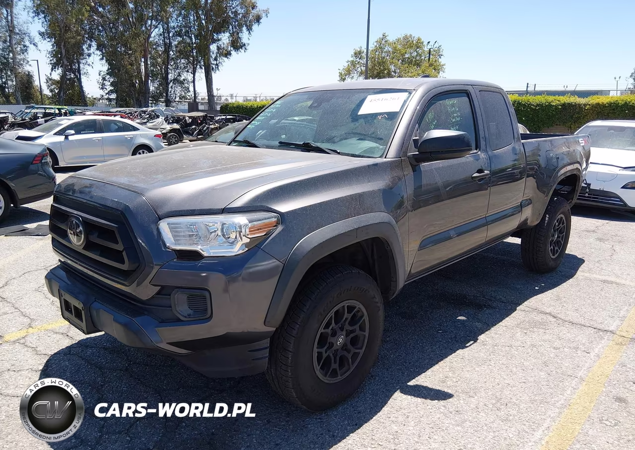 2021 Toyota Tacoma Sr VIN:3TYRX5GN0MT009726 - 2