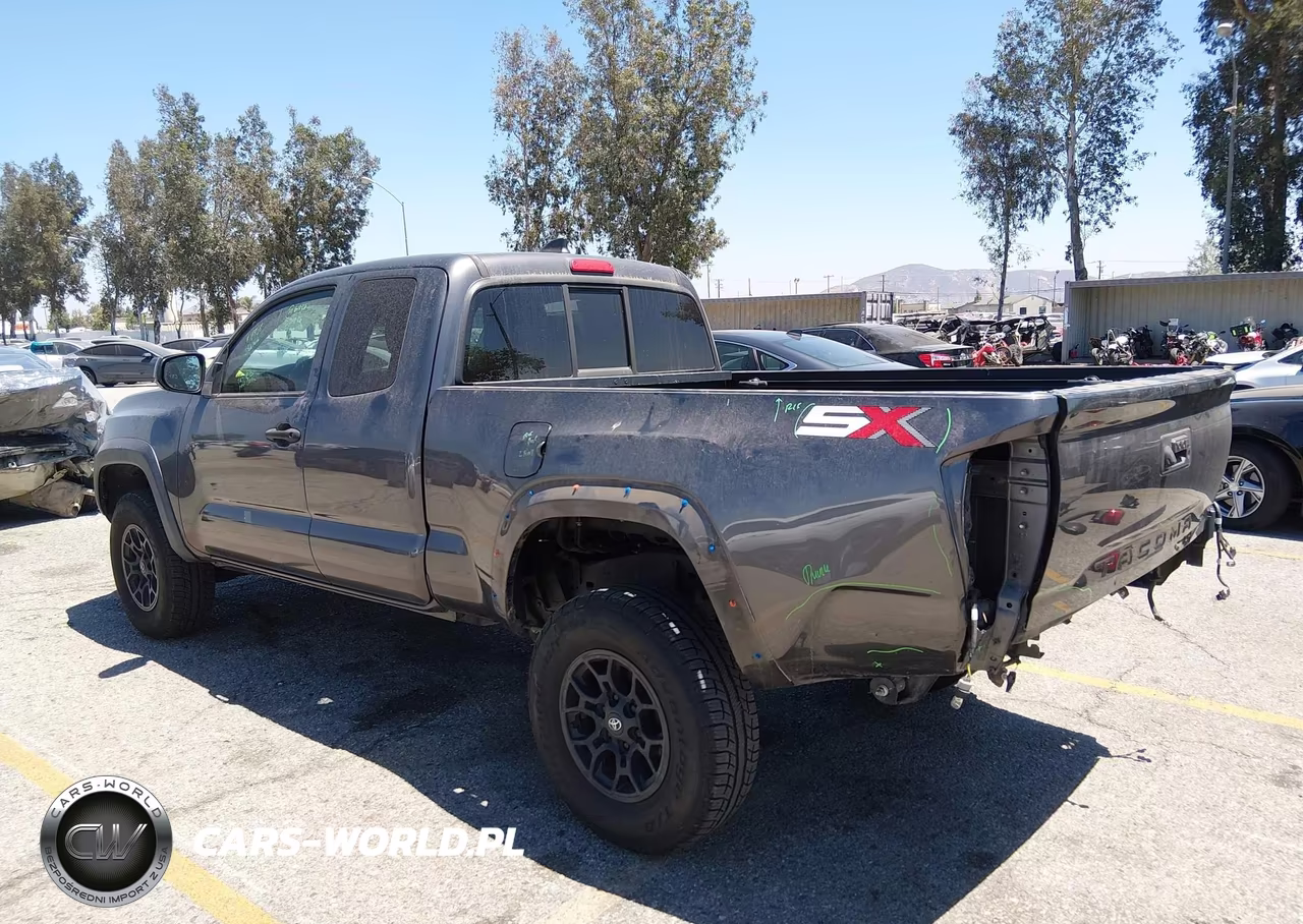 2021 Toyota Tacoma Sr VIN:3TYRX5GN0MT009726 - 3