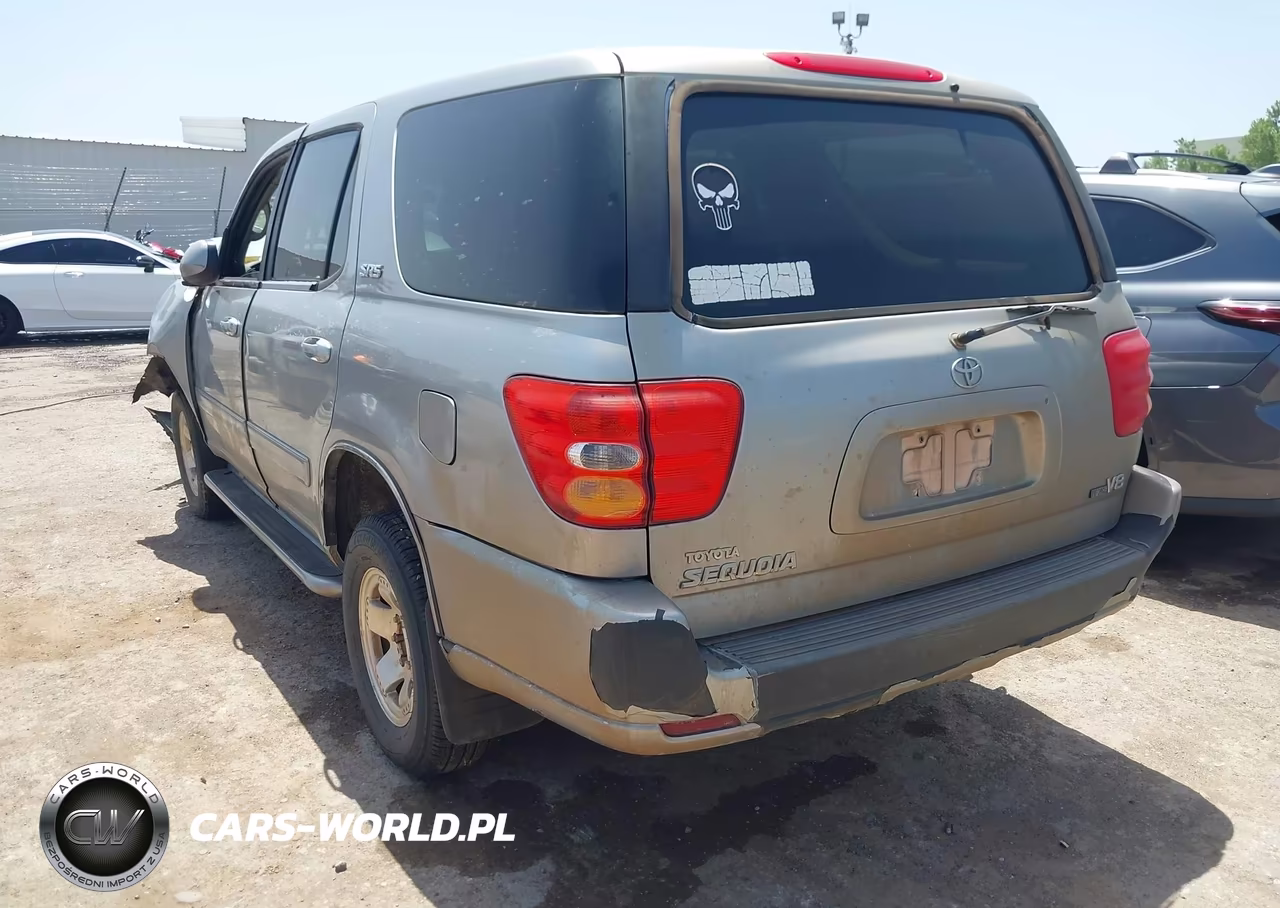 2002 Toyota Sequoia Sr5 V8 VIN:5TDZT34A22S122135 - 3
