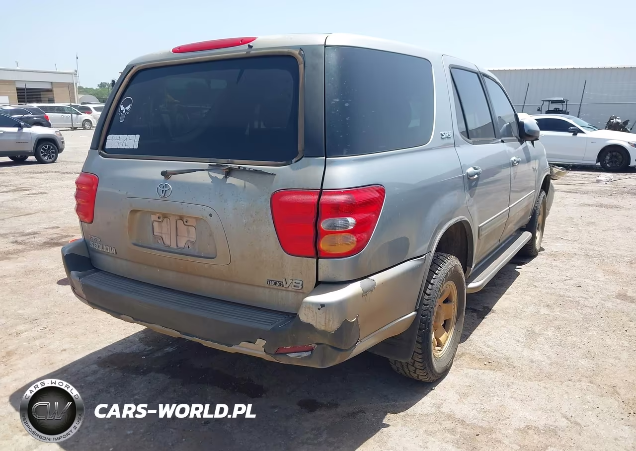 2002 Toyota Sequoia Sr5 V8 VIN:5TDZT34A22S122135 - 4