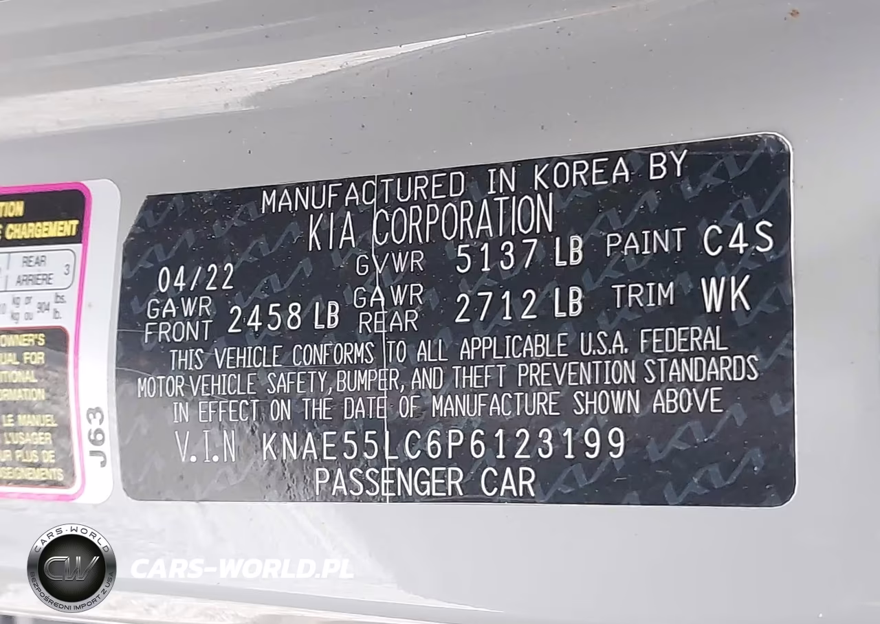 2023 Kia Stinger Gt2 VIN:KNAE55LC6P6123199 - 9