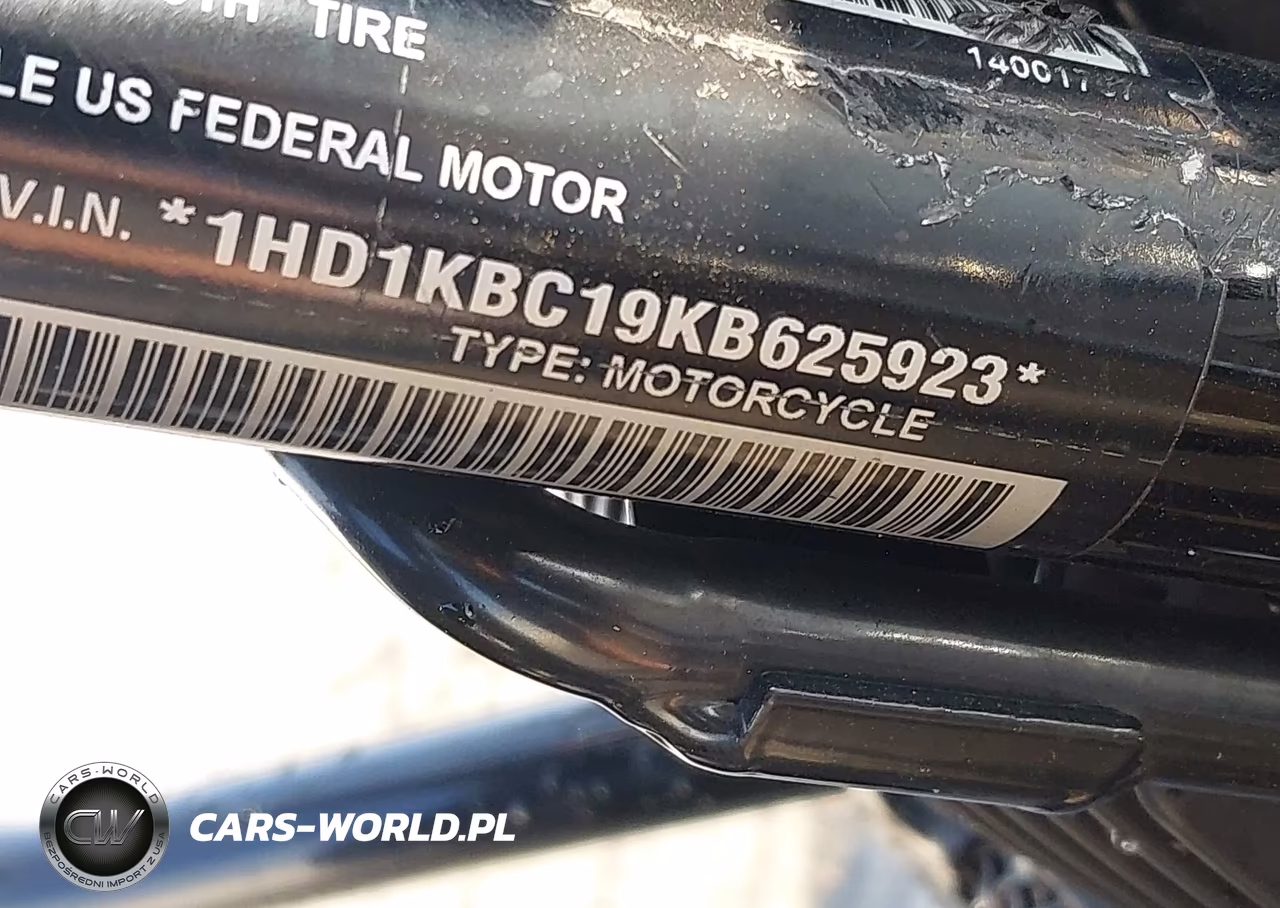 2019 Harley-Davidson Flhx VIN:1HD1KBC19KB625923 - 10