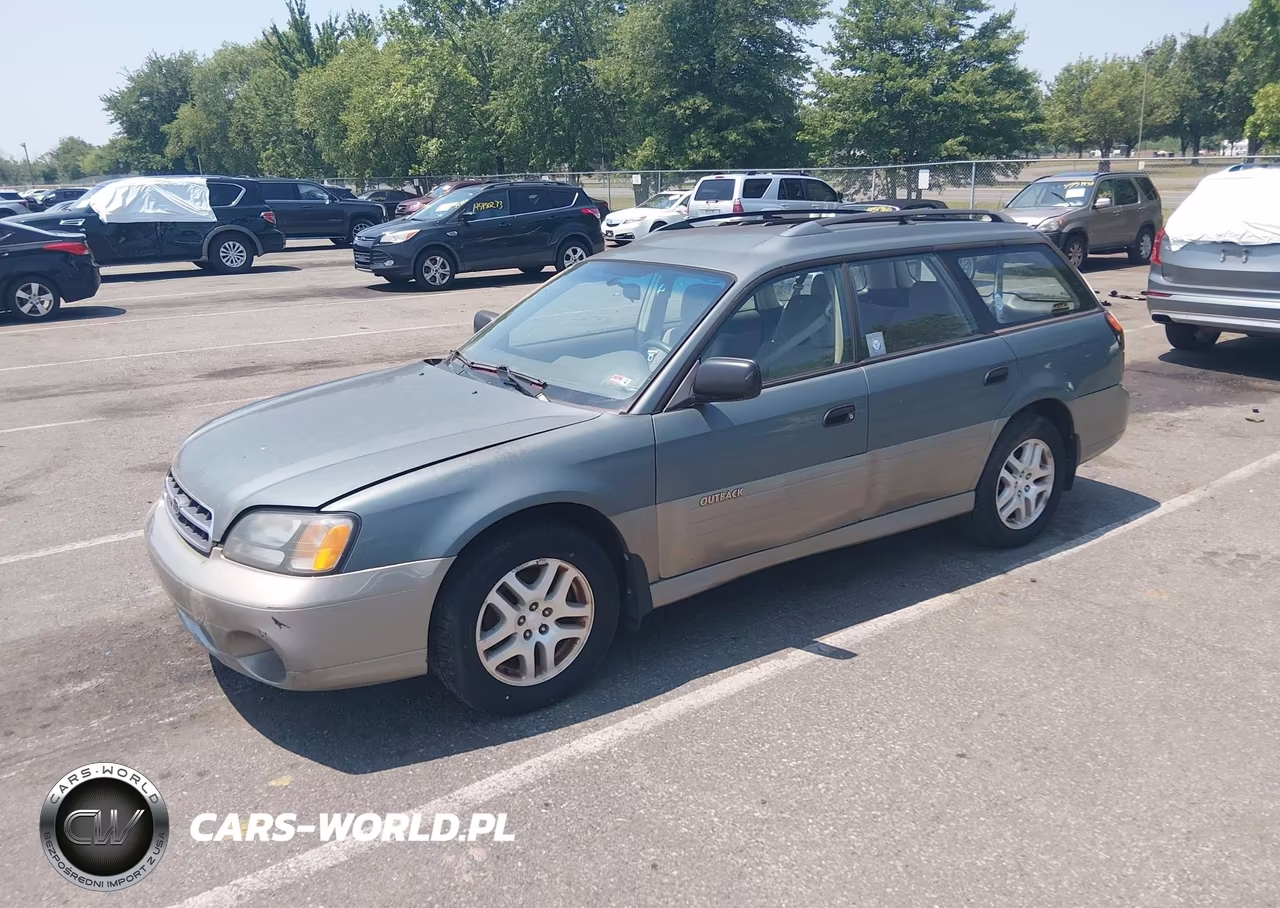 2002 Subaru Outback VIN:4S3BH675627616379 - 2