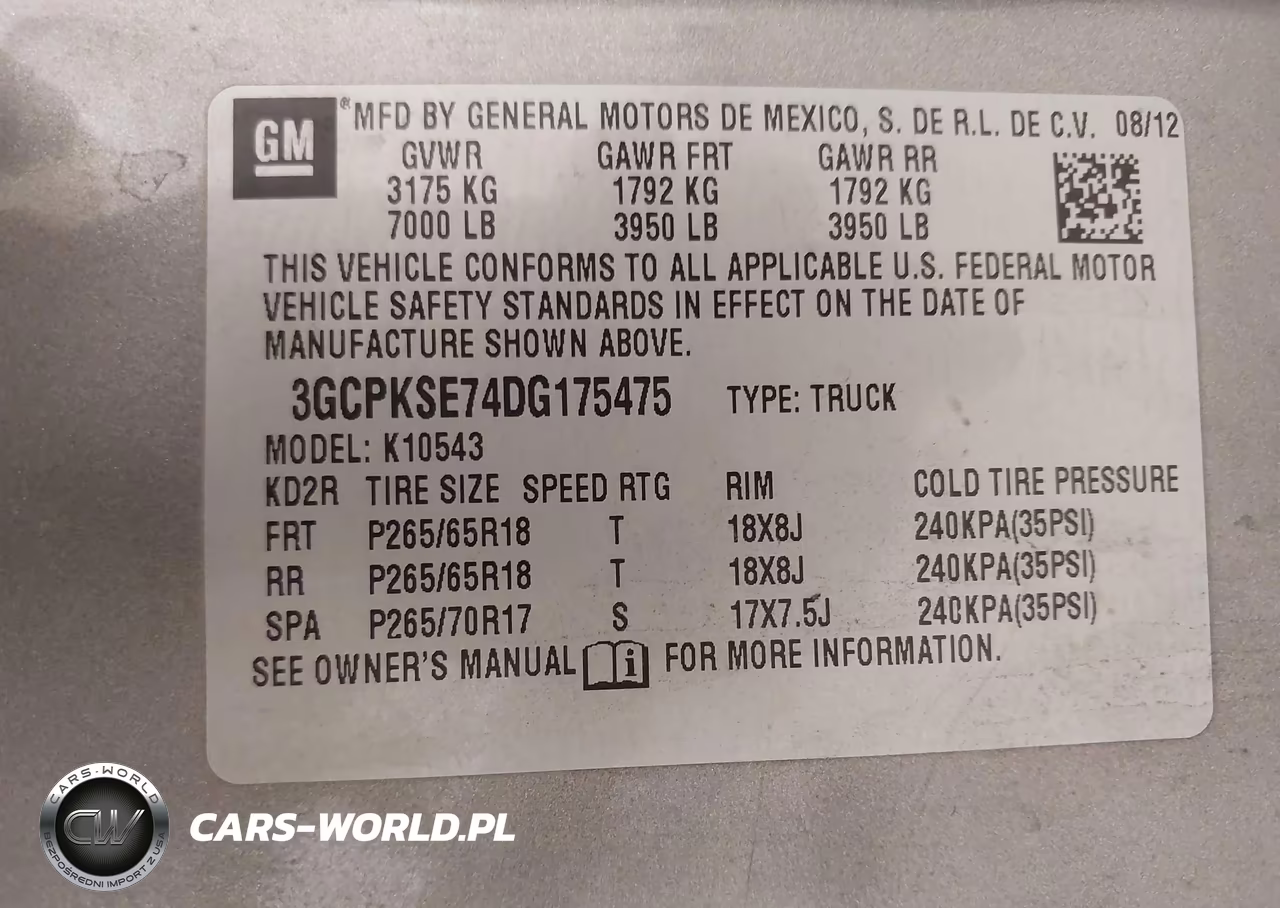 2013 Chevrolet Silverado 1500 Lt VIN:3GCPKSE74DG175475 - 9