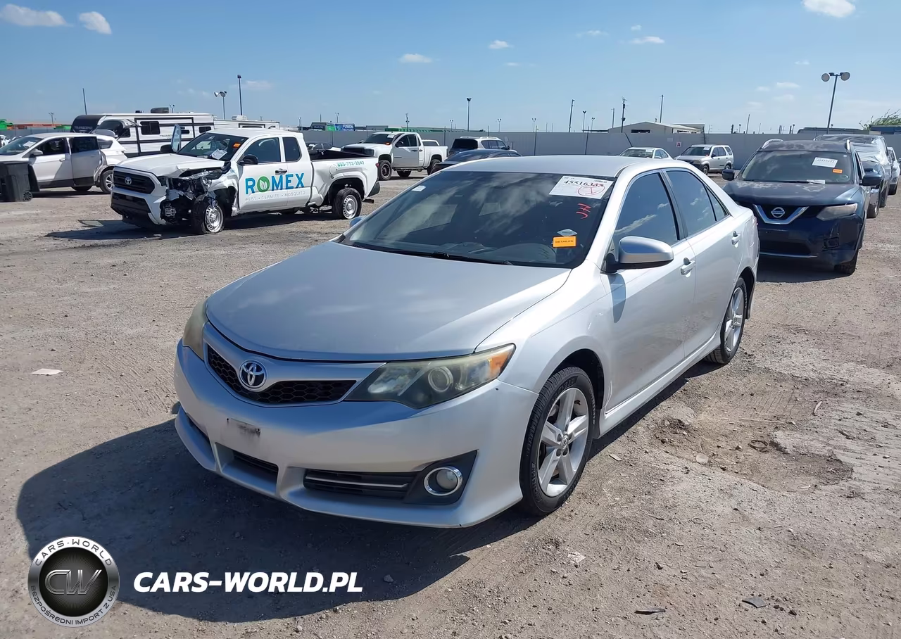 2012 Toyota Camry Se VIN:4T1BF1FK4CU139238 - 2