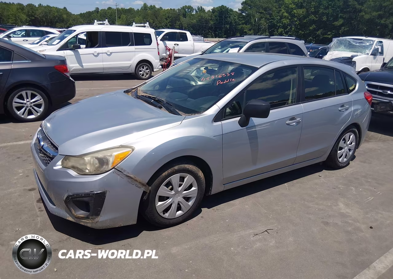 2013 Subaru Impreza 2.0I VIN:JF1GPAA68D2216200 - 2