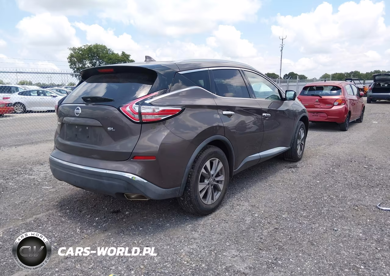 2018 Nissan Murano Sl VIN:5N1AZ2MG8JN143615 - 4