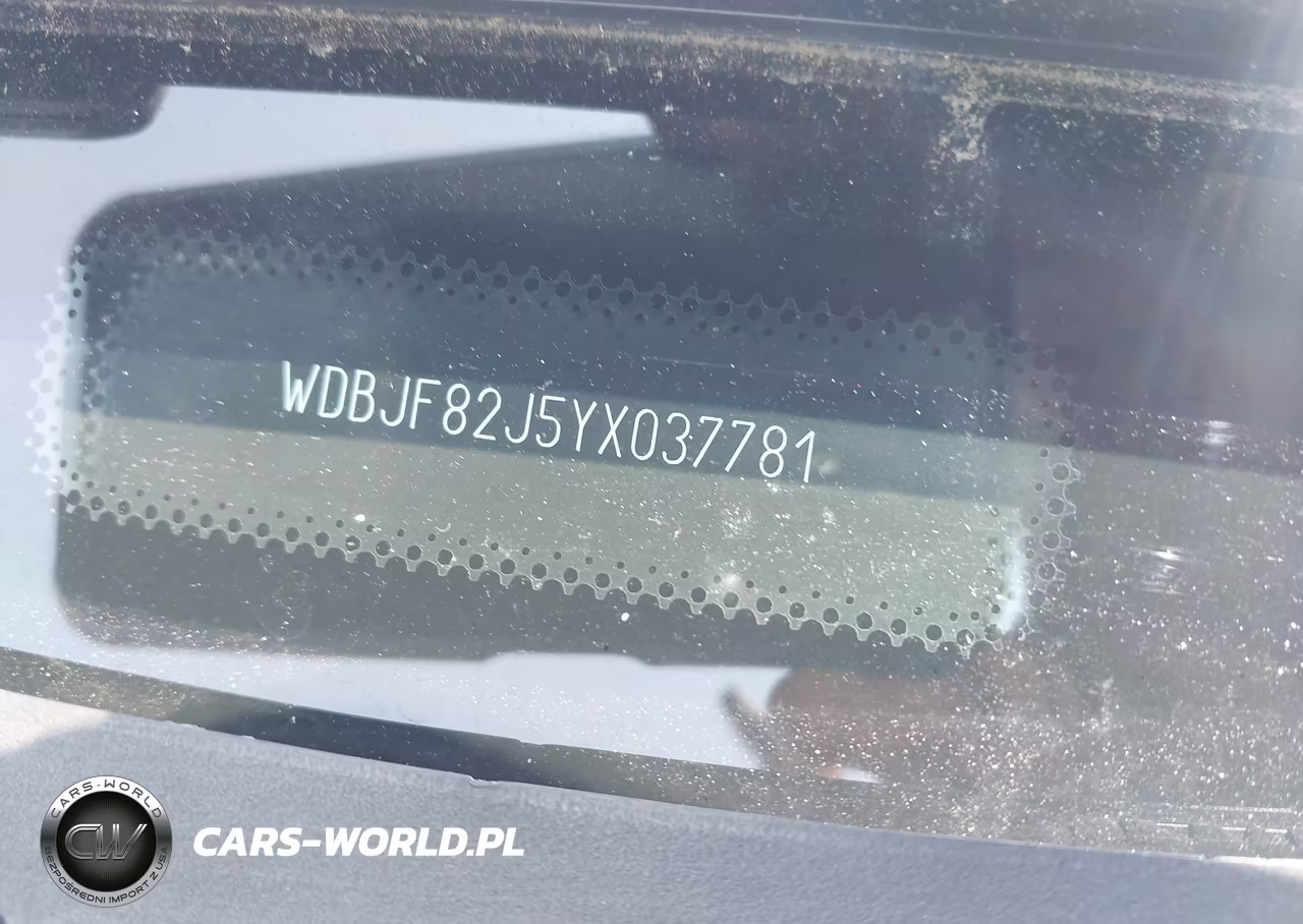 2000 Mercedes-Benz E 320 4M VIN:WDBJF82J5YX037781 - 17