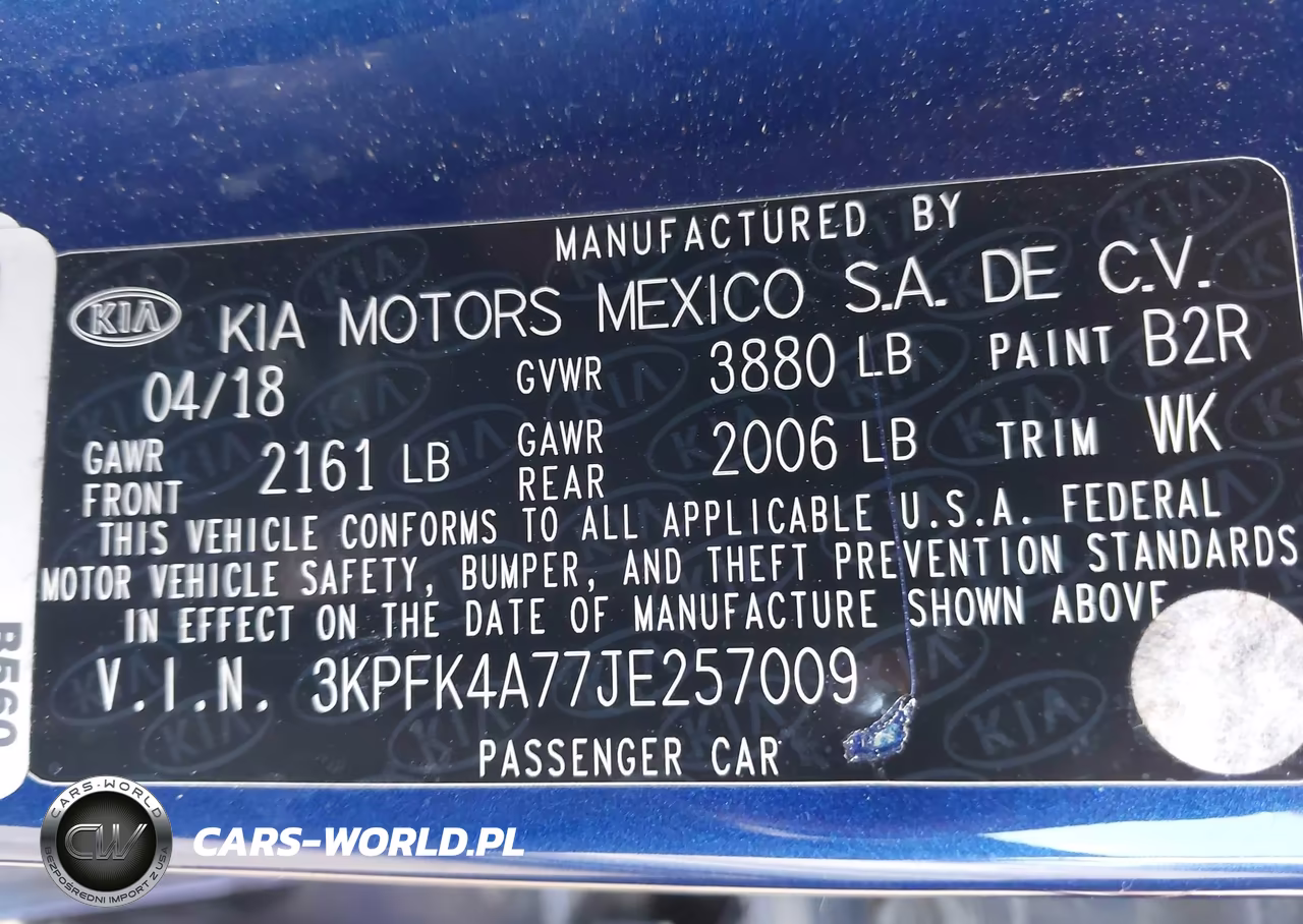 2018 Kia Forte Lx VIN:3KPFK4A77JE257009 - 9