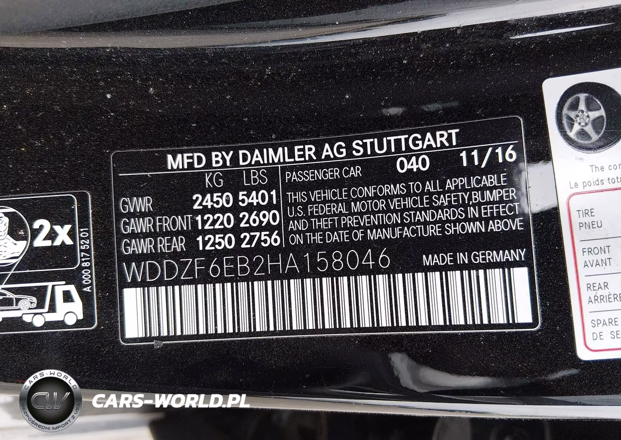 2017 Mercedes-Benz Amg E 43 4Matic VIN:WDDZF6EB2HA158046 - 9