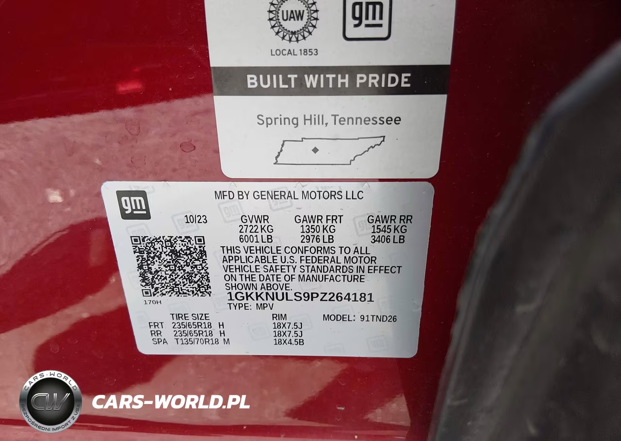 2023 GMC Acadia Awd Slt VIN:1GKKNULS9PZ264181 - 9