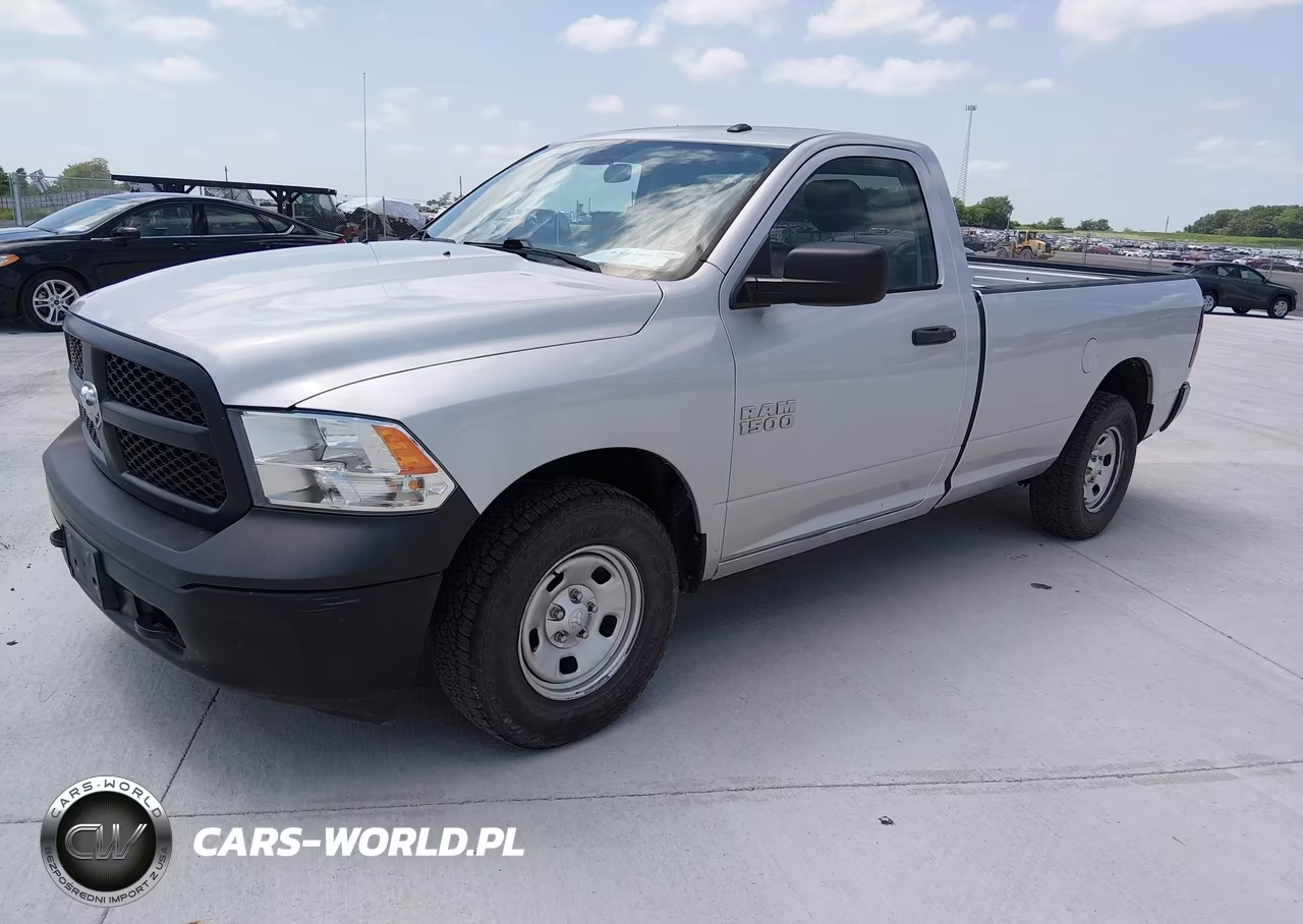 2018 Ram 1500 Tradesman 4X4 8' Box VIN:3C6JR7DG3JG318192 - 2