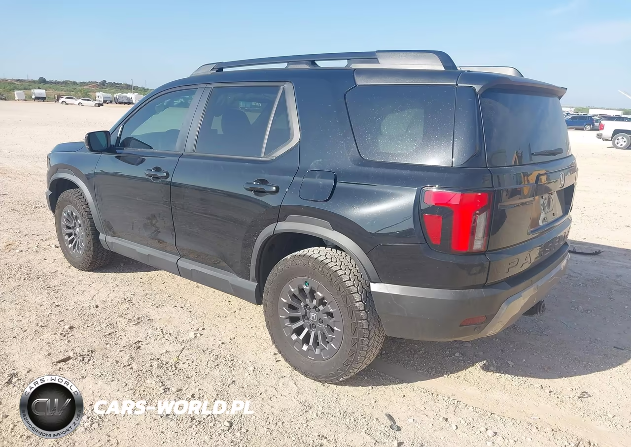 2026 Honda Passport Awd Trailsport-Awd Trailsport Blackout VIN:5FNYF9H52TB022884 - 3