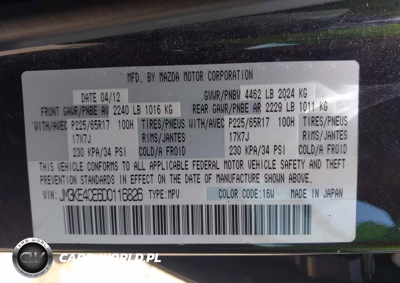 2013 Mazda Cx-5 Touring VIN:JM3KE4CE6D0116826 - 9