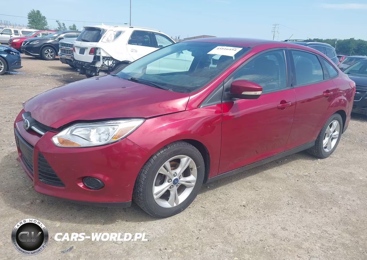 2013 Ford Focus Se VIN:1FADP3F20DL274512 - 2