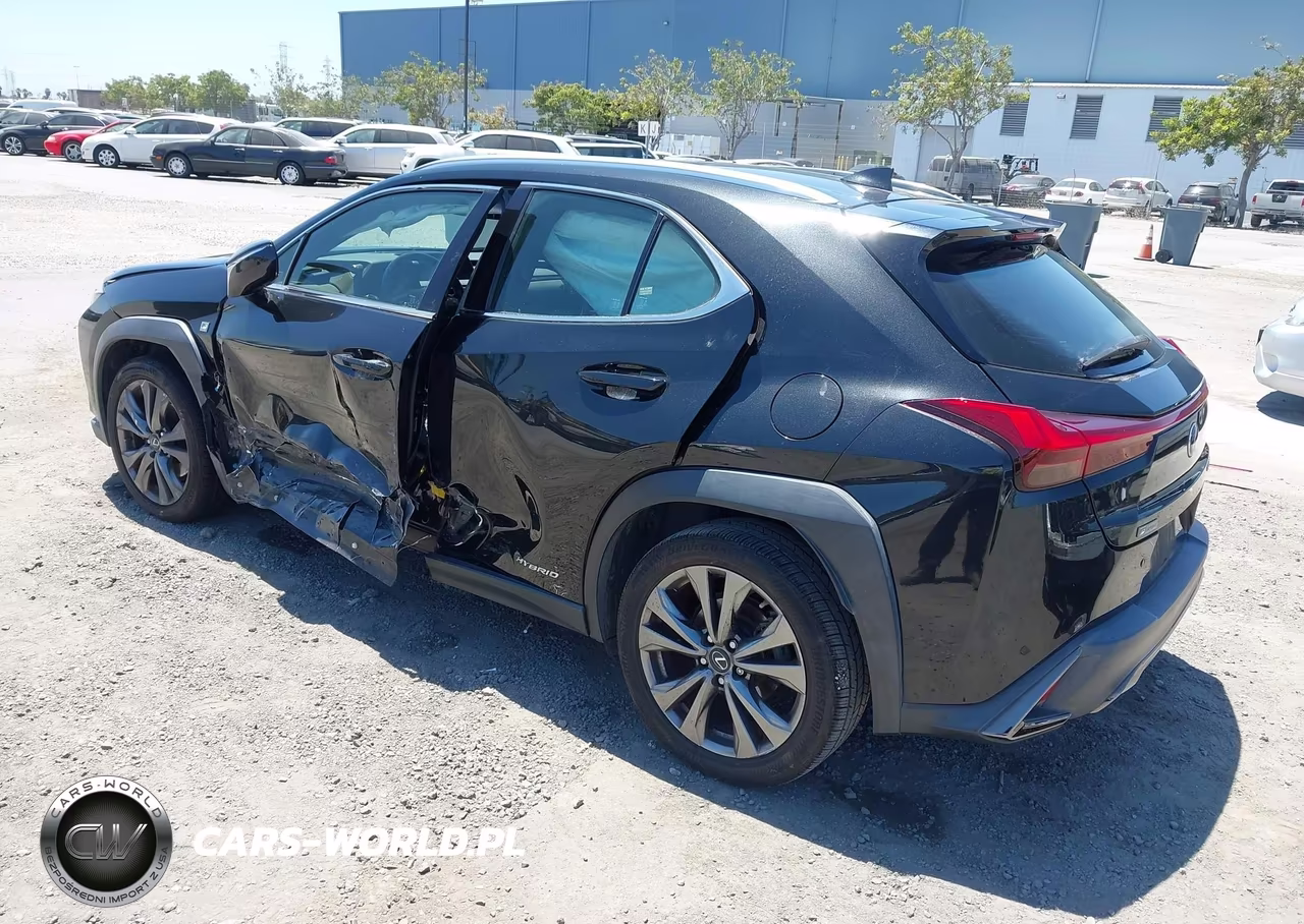 2021 Lexus Ux 250H F Sport VIN:JTHE9JBH0M2049728 - 3