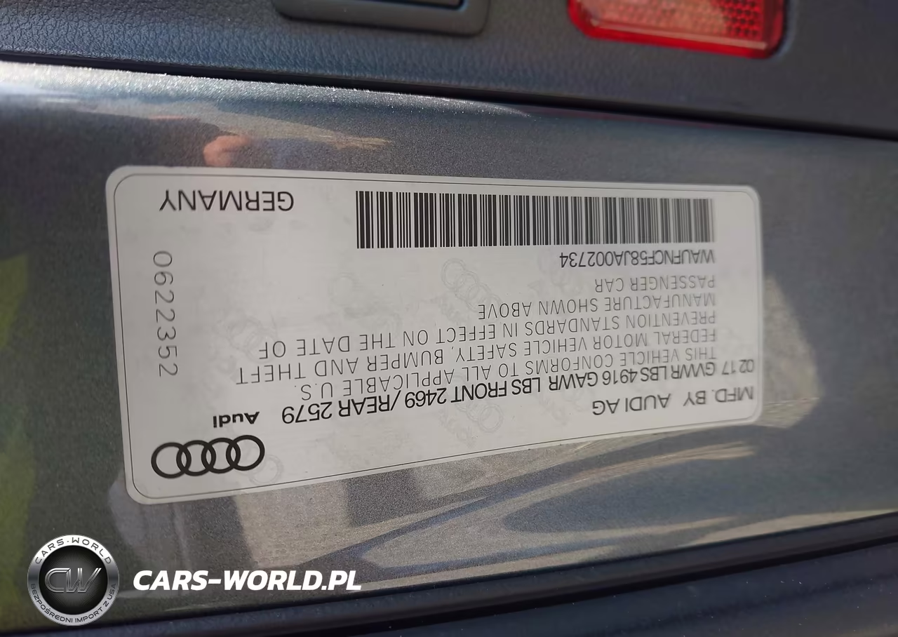 2018 Audi A5 2.0T Premium VIN:WAUFNCF58JA002734 - 9