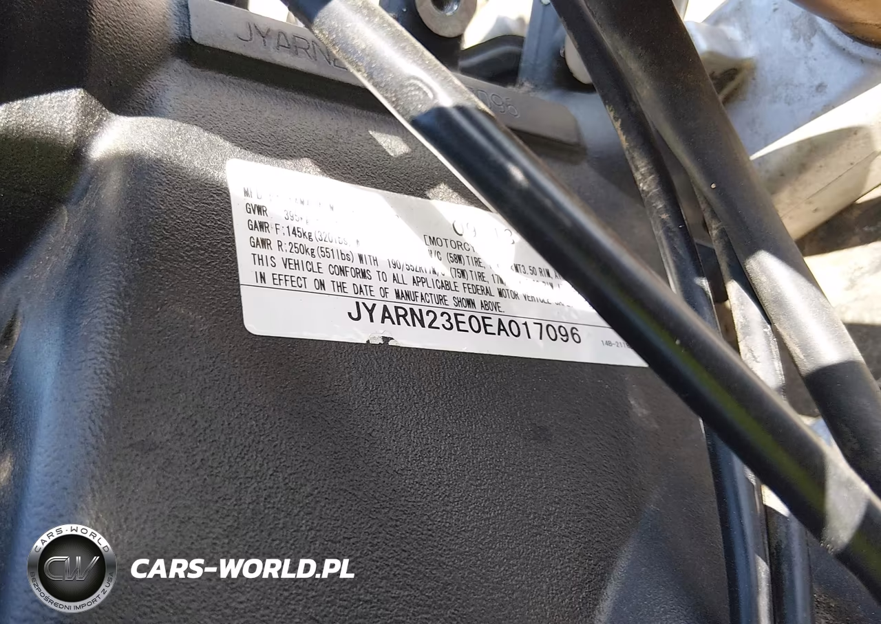 2014 Yamaha Yzfr1 VIN:JYARN23E0EA017096 - 10