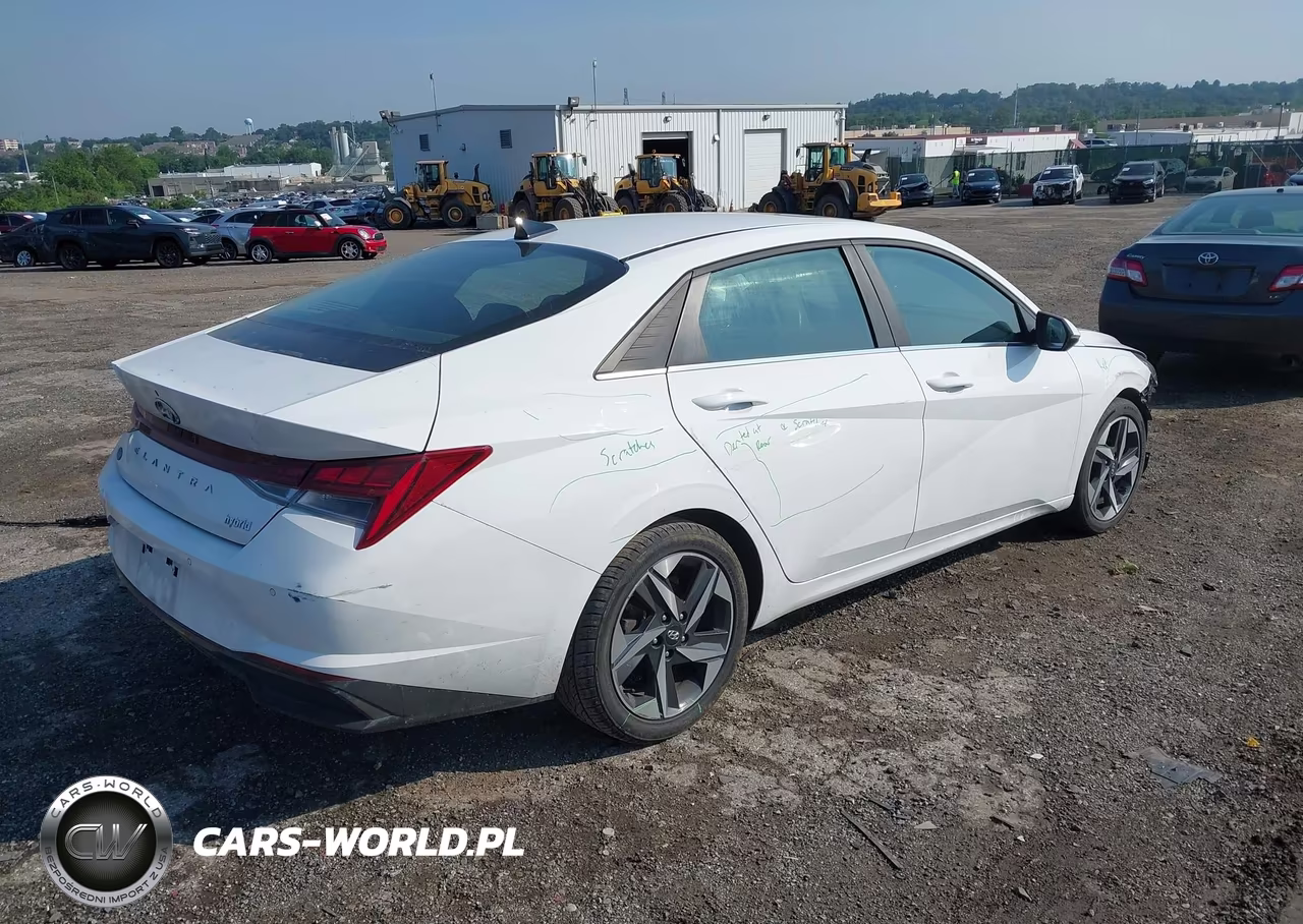 2023 Hyundai Elantra Hybrid Limited VIN:KMHLN4AJ3PU077604 - 4